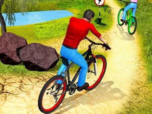 UPHill OffRoad Bicycle Rider - game thumbnail image