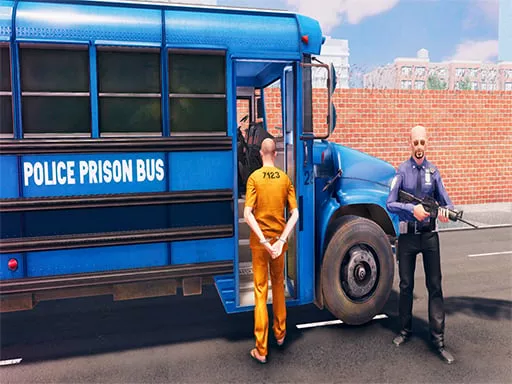 US - Police Bus Parking - game thumbnail image
