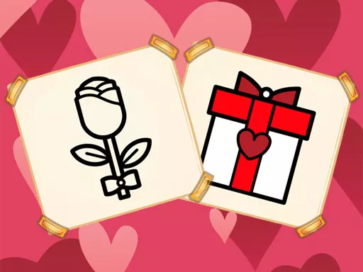 Valentine Present Coloring - game thumbnail image