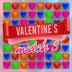 Valentine's Match 3 - game thumbnail image