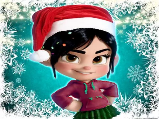 Vanellope Von Schweetz Christmas Dress Up - game thumbnail image