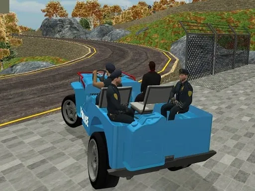 Vehicle Transport Police Simulator - game thumbnail image