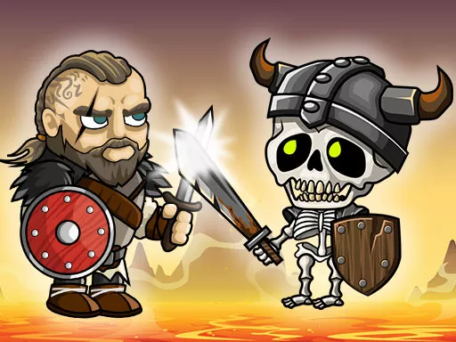 Vikings VS Skeletons Game - game thumbnail image