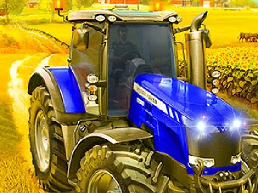 Village Farming Tractor - game thumbnail image