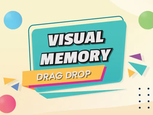 Visual Memory Drag Drop - game thumbnail image