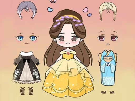 Vivi Doll Dress Up - game thumbnail image