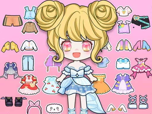 Vlinder Anime Doll Creator - game thumbnail image