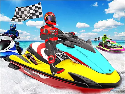 Water Boat Racing - game thumbnail image