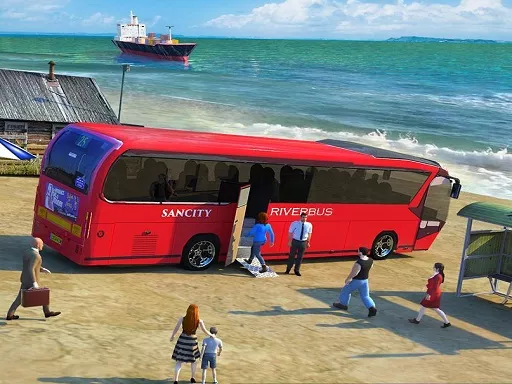 Water Surfer Bus Simulation Game 3D - game thumbnail image