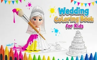Wedding Coloring Book for Kids - game thumbnail image