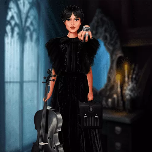 Wednesday Dress Up Adames game thumbnail image