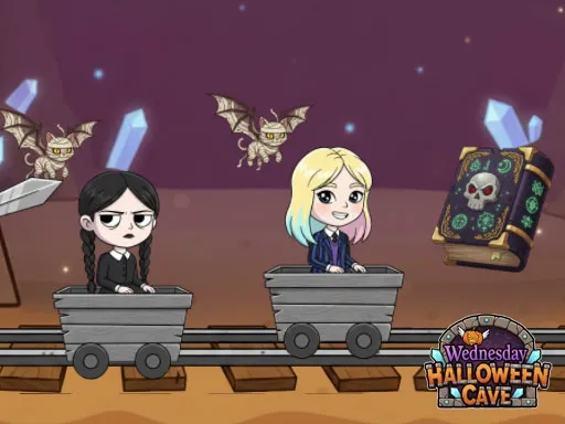 Wednesday Halloween Cave - game thumbnail image