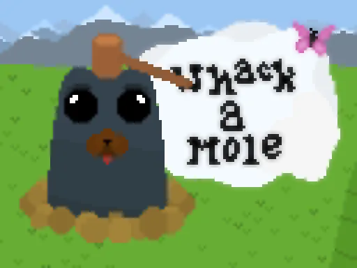 Whack a Mole   Pixel Version - game thumbnail image
