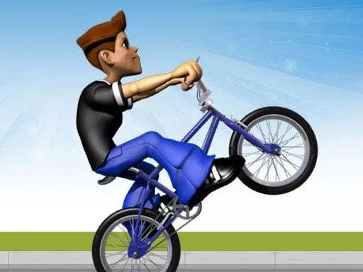 Wheelie Bike  - BMX stunts wheelie bike riding - game thumbnail image
