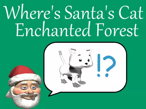 Where's Santa's Cat Enchanted Forest - game thumbnail image