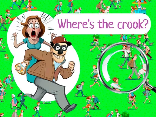 Where's the crook? - game thumbnail image