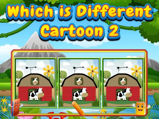 Which Is Different Cartoon 2 - game thumbnail image