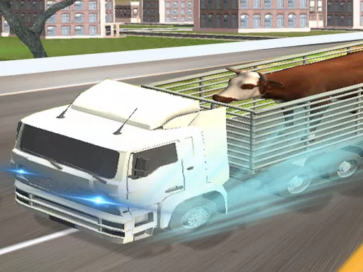 Wild Animal Transport Truck - game thumbnail image