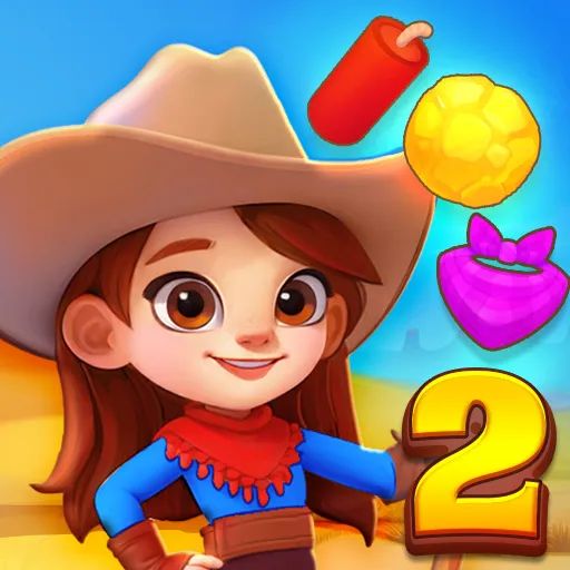 Wild West Match 2: The Gold Rush game thumbnail image