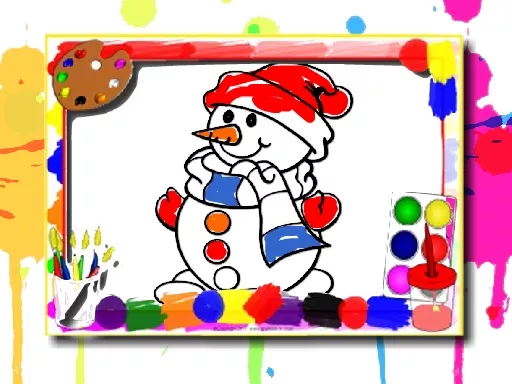 Winter Coloring Book - game thumbnail image