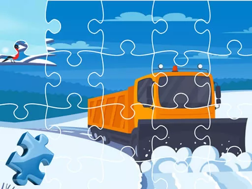 Winter Trucks Jigsaw - game thumbnail image