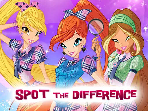 Winx Club Spot the Differences - game thumbnail image