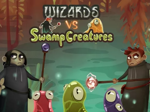 Wizards vs Swamp Creatures - game thumbnail image