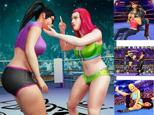 Women Wrestling Fight Revolution Fighting Games - game thumbnail image