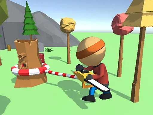 Wood Man Cutter - game thumbnail image