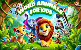 Word Animals for Kids - game thumbnail image