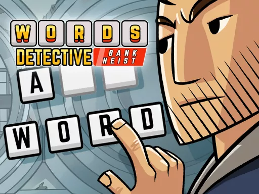 Words Detective Bank Heist - game thumbnail image
