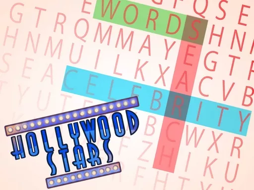 Words Search : Hollywood Stars - game thumbnail image