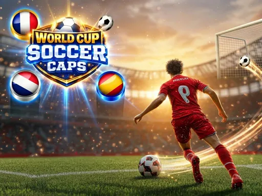 World Cup Soccer Caps - game thumbnail image