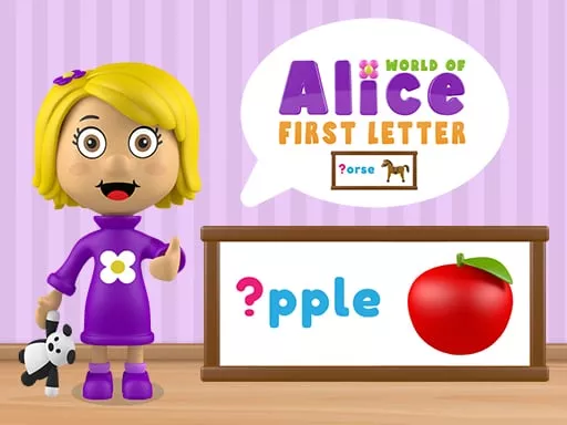 World of Alice First Letter - game thumbnail image