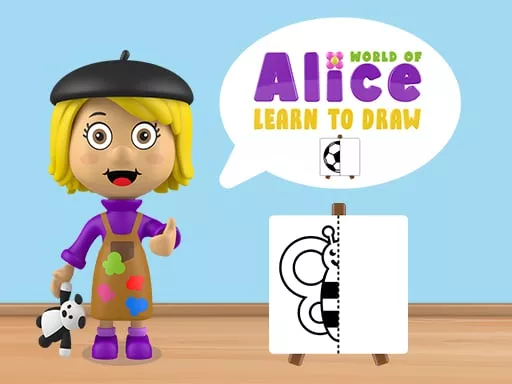 World of Alice Learn to Draw - game thumbnail image