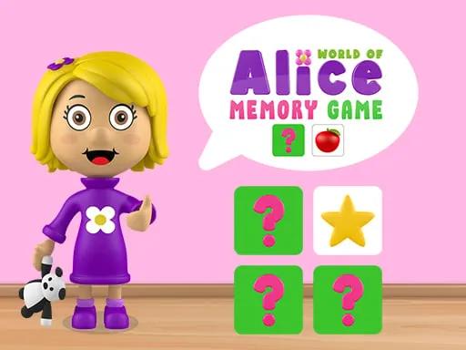 World of Alice Memory Game  - game thumbnail image