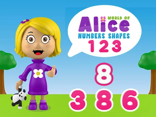 World of Alice Numbers Shapes - game thumbnail image