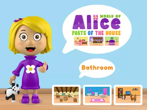 World of Alice   Parts of the House - game thumbnail image