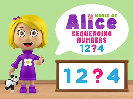 World of Alice Sequencing Numbers - game thumbnail image