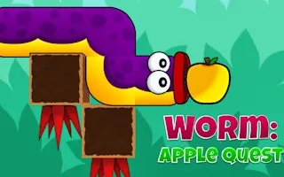 Worm Apple Quest - game thumbnail image