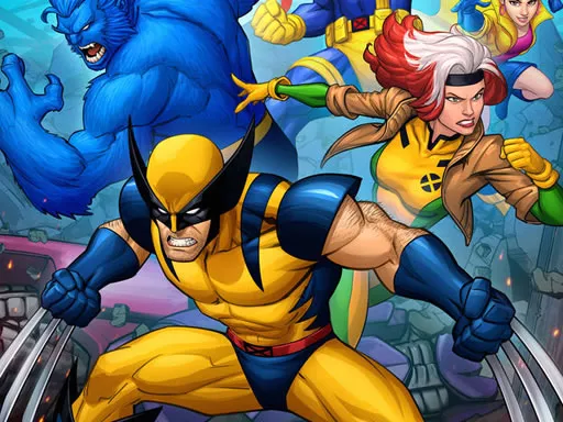 X-Men Battle Jigsaw - game thumbnail image