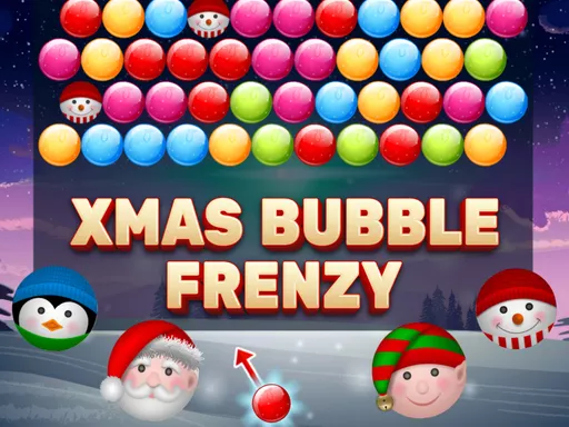 Xmas Bubble Frenzy - game thumbnail image