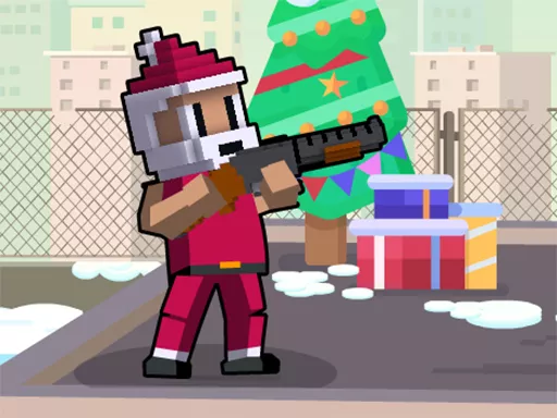 Xmas Rooftop Battles - game thumbnail image