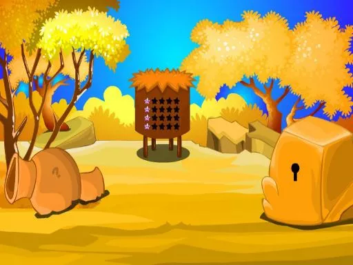 Yellow Land Escape - game thumbnail image