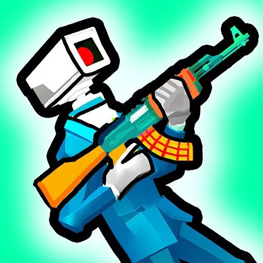 YOU VS 100 SKIBIDI TOILETS - game thumbnail image