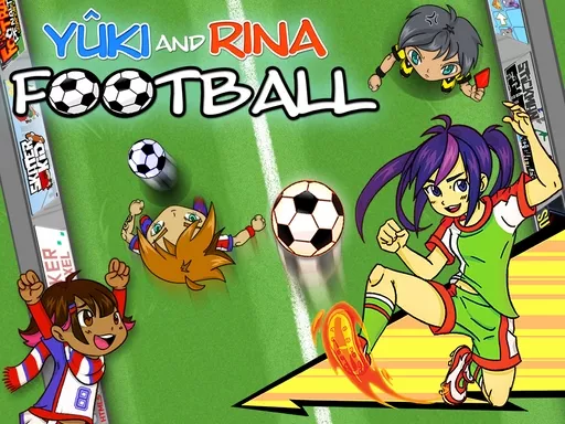 Yuki and Rina Football - game thumbnail image