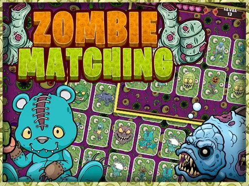 Zombie Card Games : Matching Card - game thumbnail image