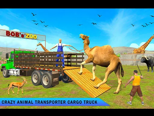 zoo Animal Transport Game game thumbnail image