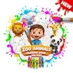 Zoo Animals Coloring Book for Kids game thumbnail image